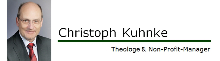 Christoph Kuhnke Theologe & NonprofitManager Willkommen!